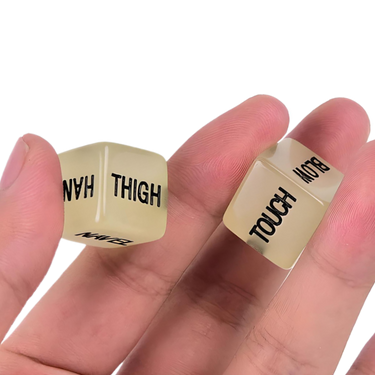 Sex Dice Set with Glow-in-the-Dark Feature for Wild Play